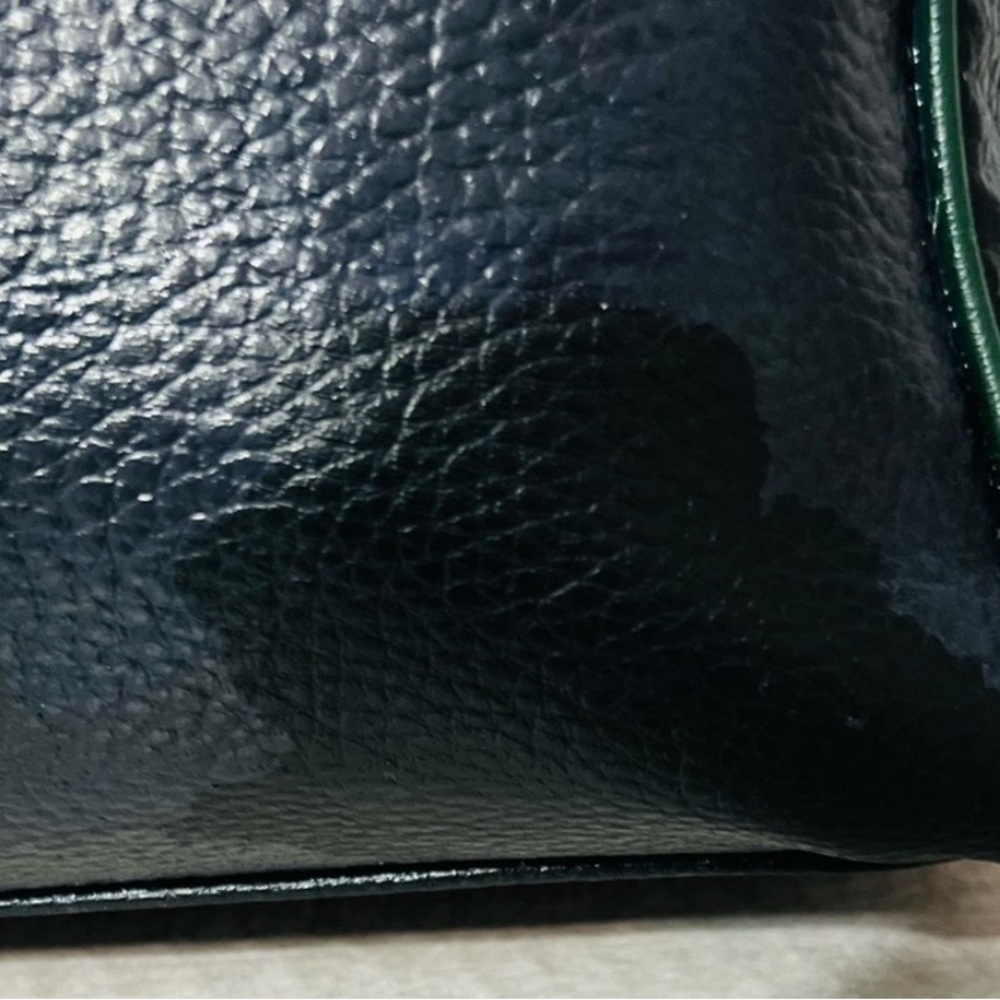 Vintage Rudolph Valentino Black Leather Bag - Picture 12 of 12